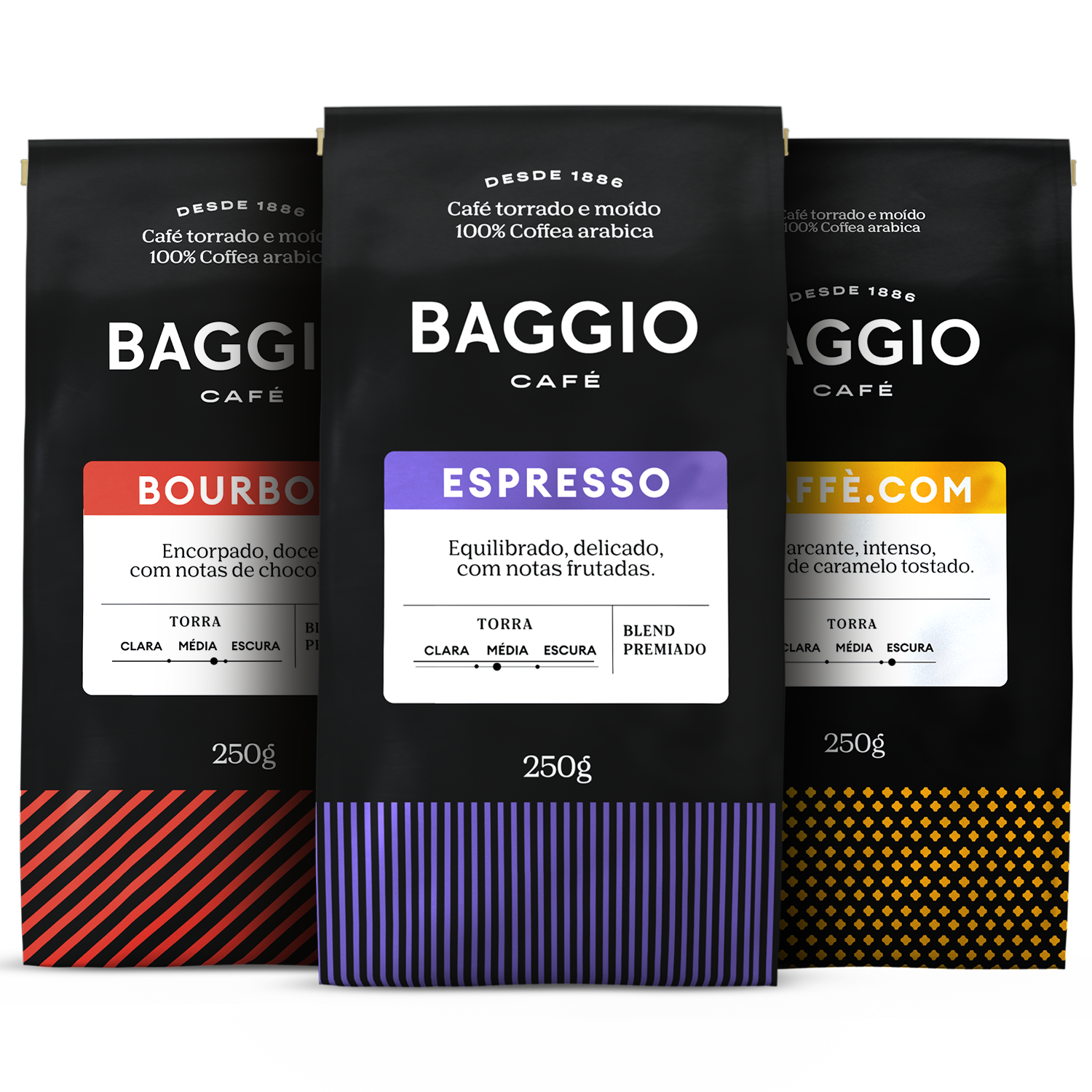 Kit Escritório Baggio Café 2kg Moídos